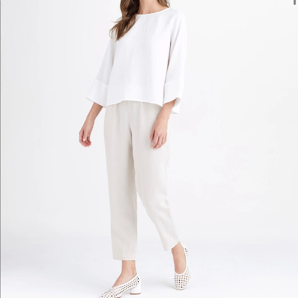 VETTA capsule boxy blouse
